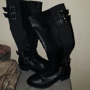 Size 9 Wide- Knee high boots